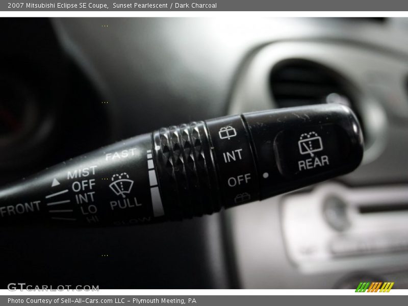 Sunset Pearlescent / Dark Charcoal 2007 Mitsubishi Eclipse SE Coupe