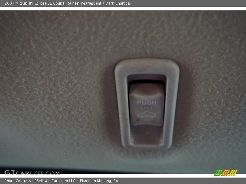 Sunset Pearlescent / Dark Charcoal 2007 Mitsubishi Eclipse SE Coupe