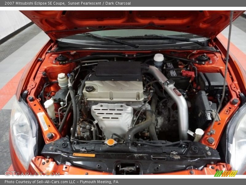Sunset Pearlescent / Dark Charcoal 2007 Mitsubishi Eclipse SE Coupe