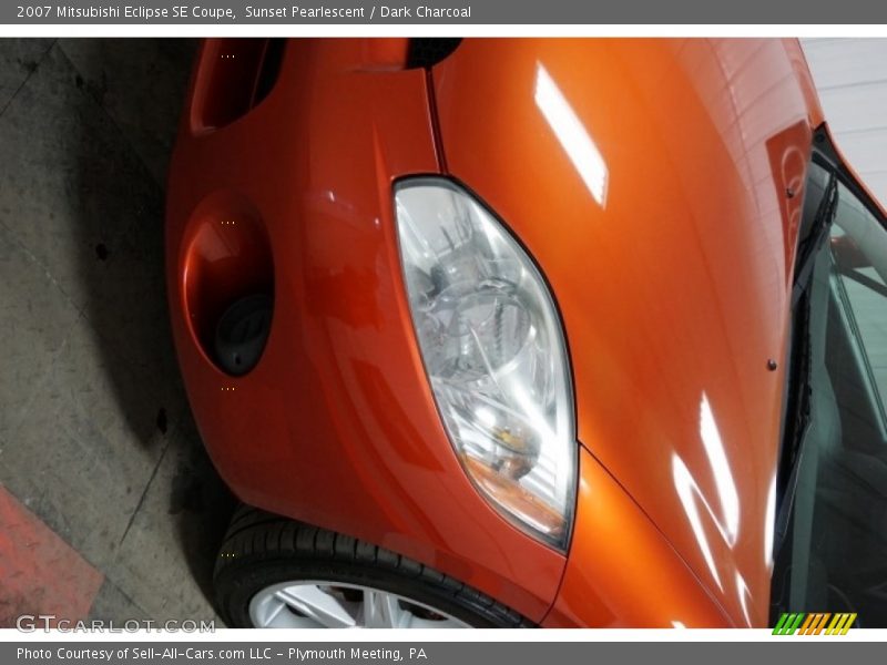 Sunset Pearlescent / Dark Charcoal 2007 Mitsubishi Eclipse SE Coupe