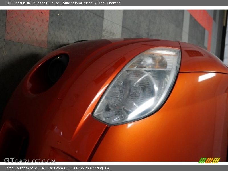 Sunset Pearlescent / Dark Charcoal 2007 Mitsubishi Eclipse SE Coupe