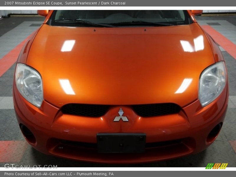 Sunset Pearlescent / Dark Charcoal 2007 Mitsubishi Eclipse SE Coupe