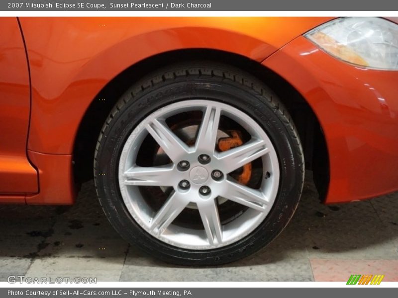 Sunset Pearlescent / Dark Charcoal 2007 Mitsubishi Eclipse SE Coupe