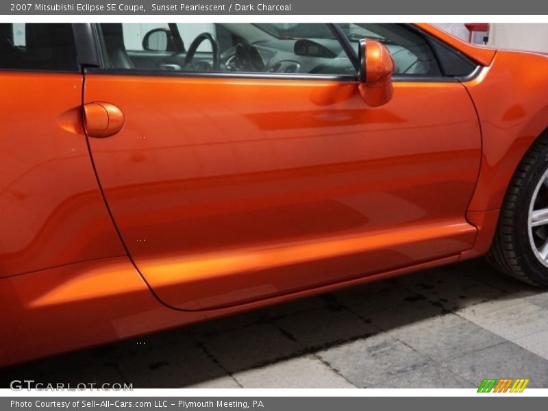 Sunset Pearlescent / Dark Charcoal 2007 Mitsubishi Eclipse SE Coupe
