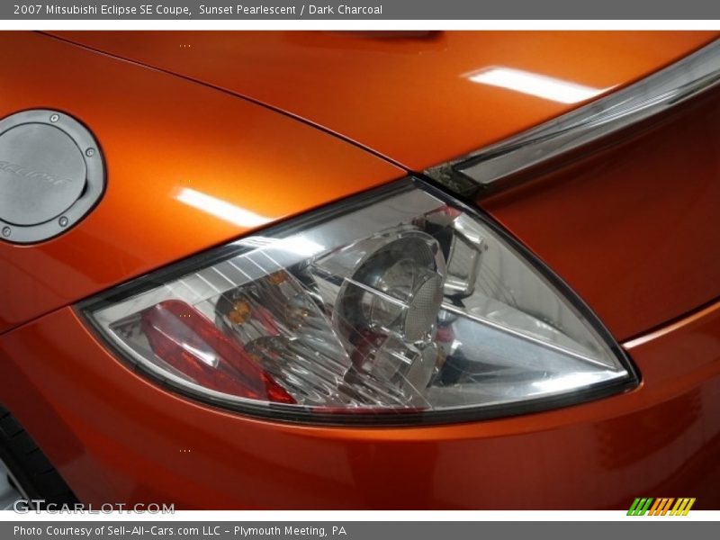 Sunset Pearlescent / Dark Charcoal 2007 Mitsubishi Eclipse SE Coupe