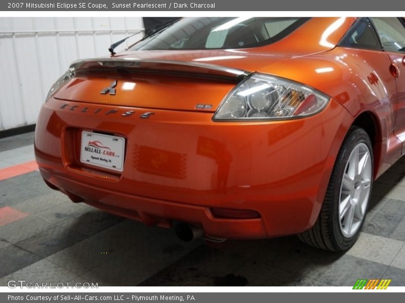 Sunset Pearlescent / Dark Charcoal 2007 Mitsubishi Eclipse SE Coupe
