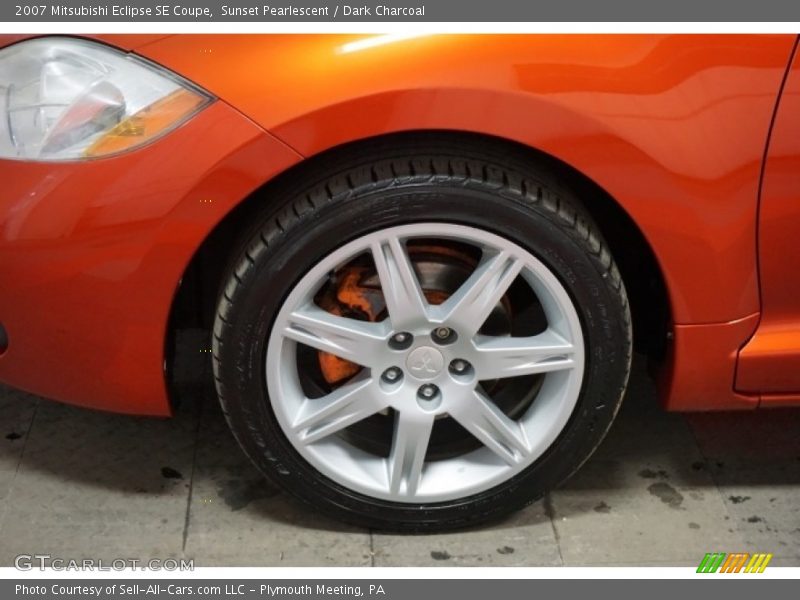 Sunset Pearlescent / Dark Charcoal 2007 Mitsubishi Eclipse SE Coupe