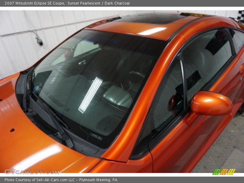 Sunset Pearlescent / Dark Charcoal 2007 Mitsubishi Eclipse SE Coupe