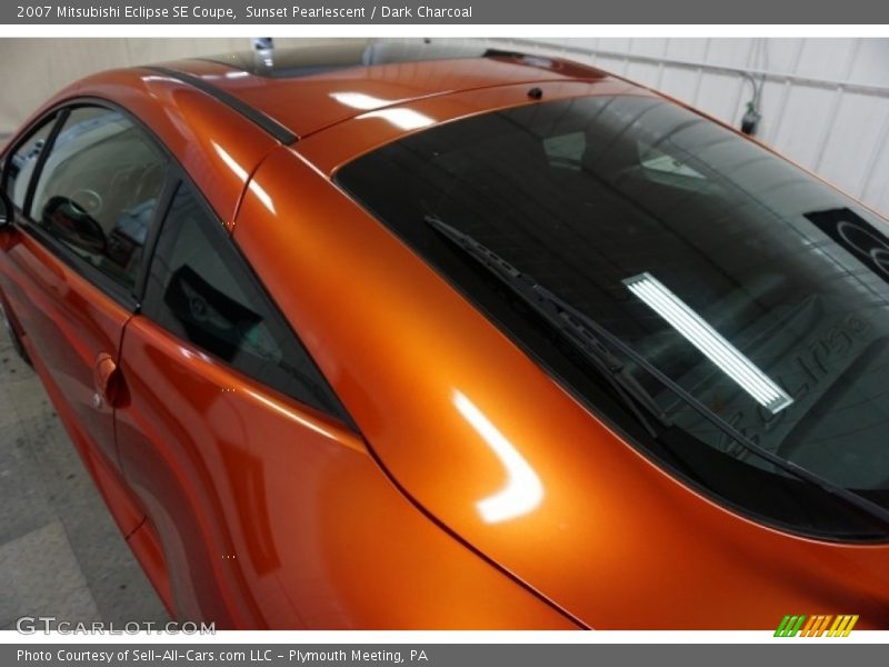 Sunset Pearlescent / Dark Charcoal 2007 Mitsubishi Eclipse SE Coupe