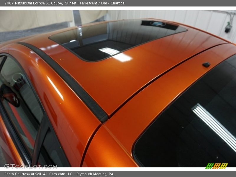 Sunset Pearlescent / Dark Charcoal 2007 Mitsubishi Eclipse SE Coupe