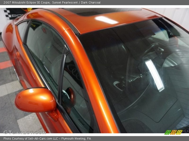 Sunset Pearlescent / Dark Charcoal 2007 Mitsubishi Eclipse SE Coupe