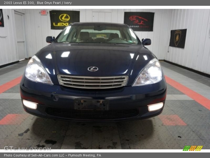 Blue Onyx Pearl / Ivory 2003 Lexus ES 300