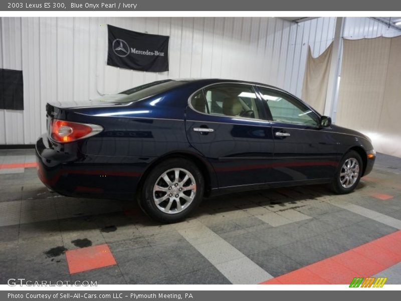 Blue Onyx Pearl / Ivory 2003 Lexus ES 300