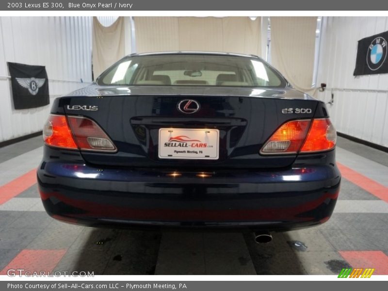 Blue Onyx Pearl / Ivory 2003 Lexus ES 300