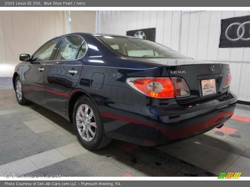 Blue Onyx Pearl / Ivory 2003 Lexus ES 300