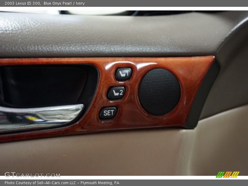 Blue Onyx Pearl / Ivory 2003 Lexus ES 300