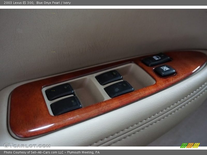 Blue Onyx Pearl / Ivory 2003 Lexus ES 300