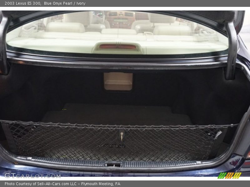 Blue Onyx Pearl / Ivory 2003 Lexus ES 300