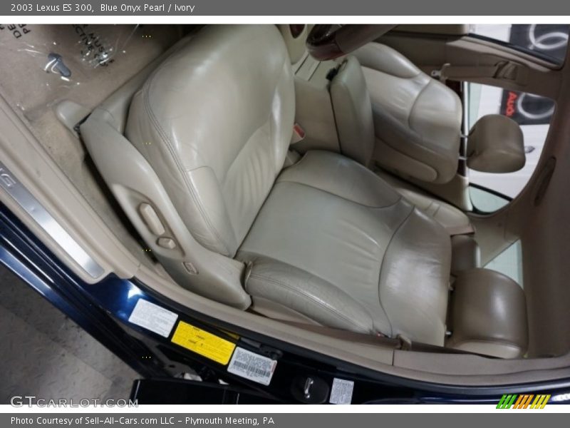 Blue Onyx Pearl / Ivory 2003 Lexus ES 300