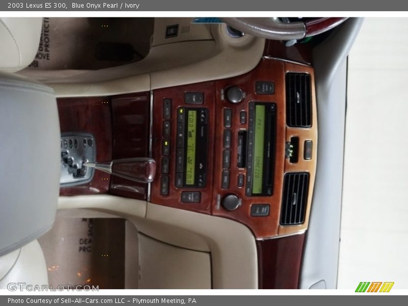 Blue Onyx Pearl / Ivory 2003 Lexus ES 300