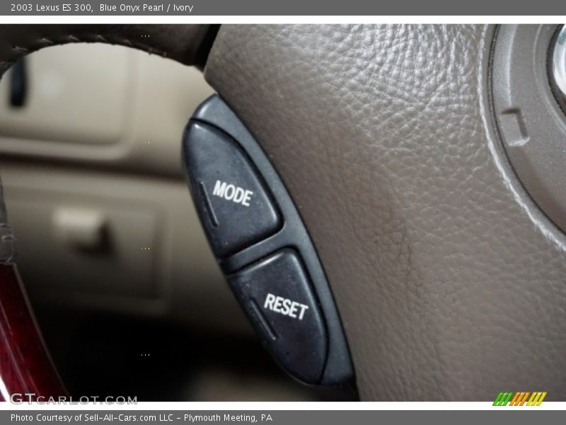 Blue Onyx Pearl / Ivory 2003 Lexus ES 300