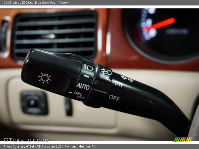 Blue Onyx Pearl / Ivory 2003 Lexus ES 300