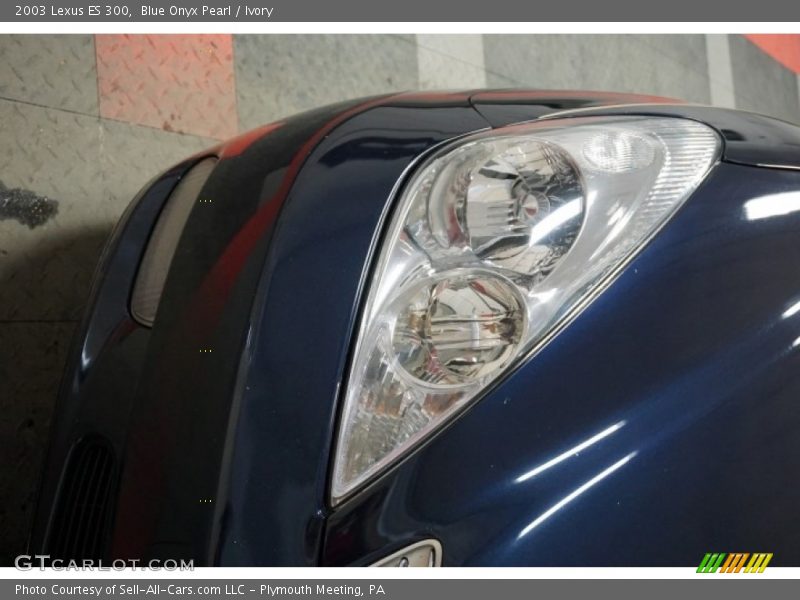 Blue Onyx Pearl / Ivory 2003 Lexus ES 300