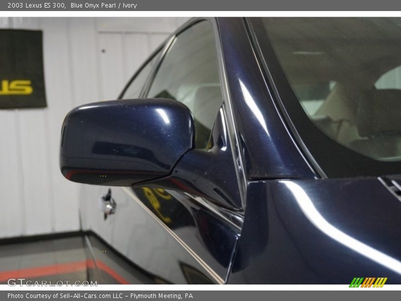 Blue Onyx Pearl / Ivory 2003 Lexus ES 300