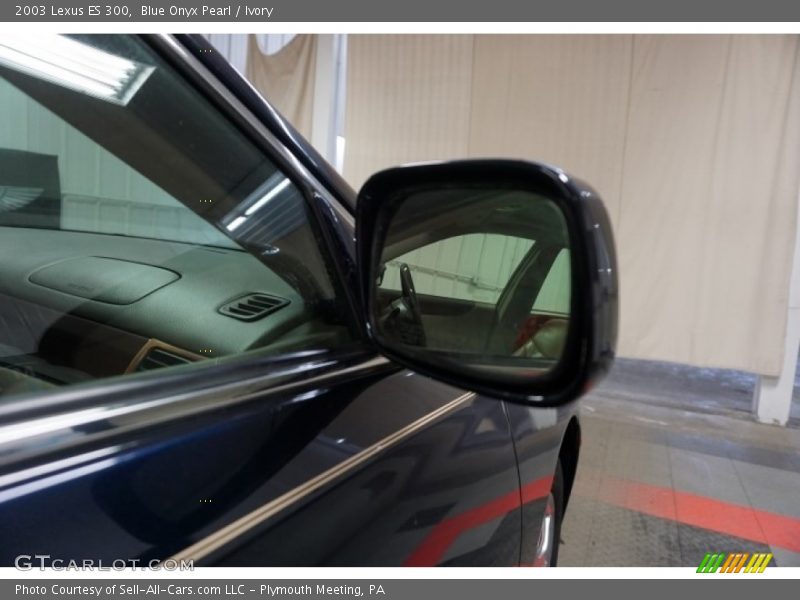 Blue Onyx Pearl / Ivory 2003 Lexus ES 300