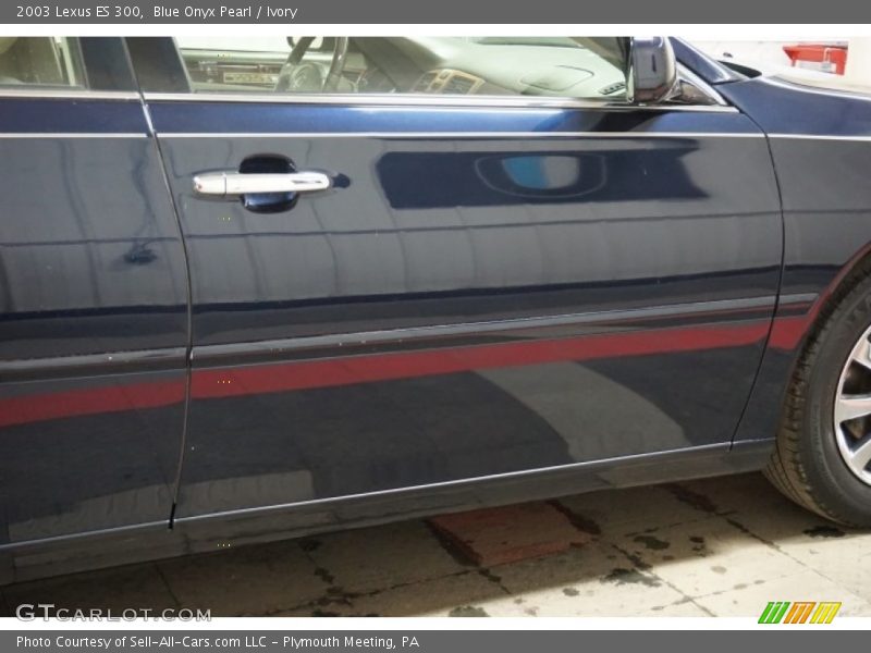 Blue Onyx Pearl / Ivory 2003 Lexus ES 300