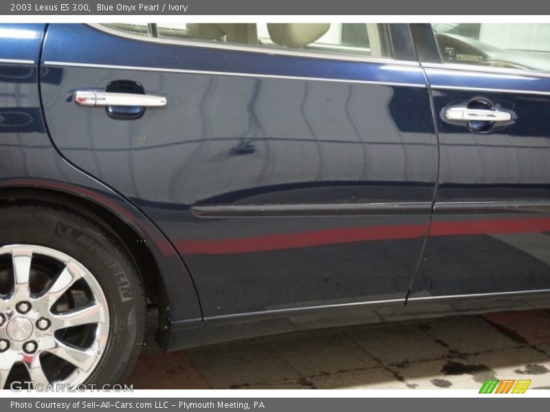 Blue Onyx Pearl / Ivory 2003 Lexus ES 300