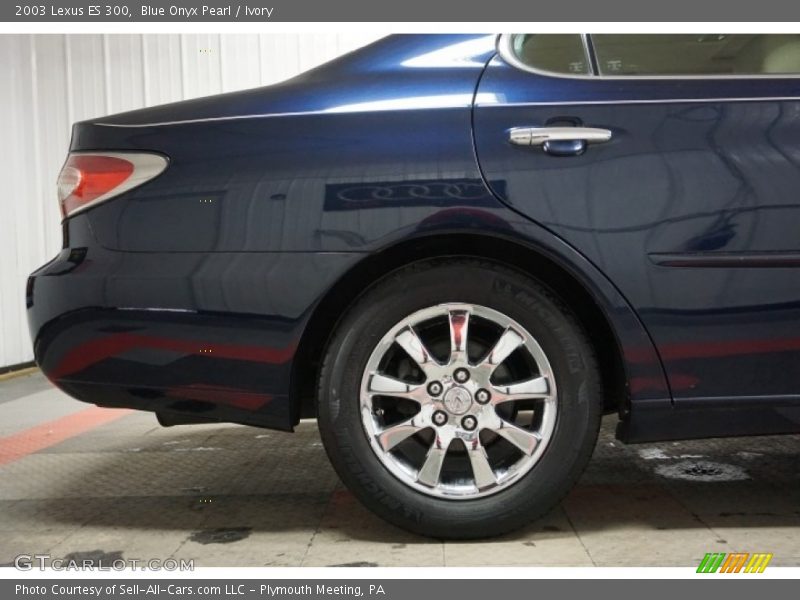 Blue Onyx Pearl / Ivory 2003 Lexus ES 300