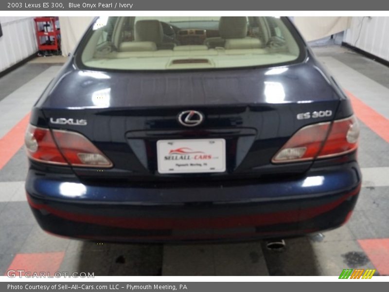 Blue Onyx Pearl / Ivory 2003 Lexus ES 300