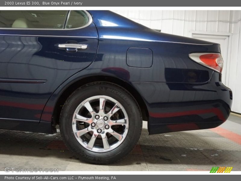 Blue Onyx Pearl / Ivory 2003 Lexus ES 300