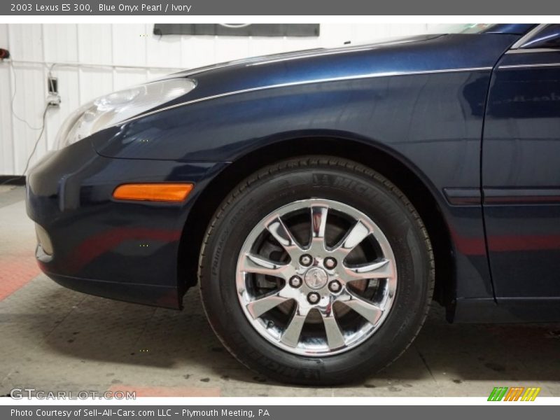 Blue Onyx Pearl / Ivory 2003 Lexus ES 300