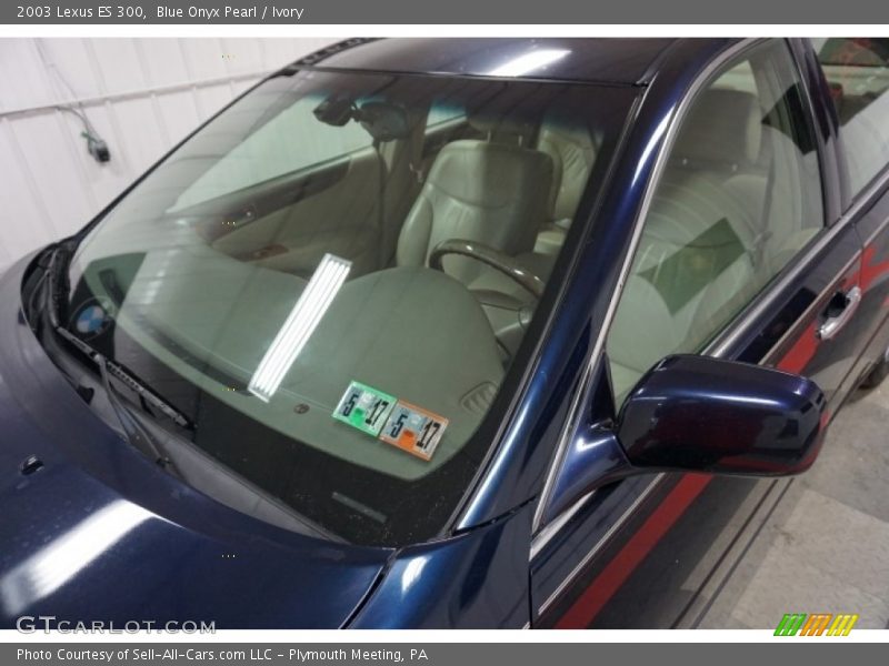 Blue Onyx Pearl / Ivory 2003 Lexus ES 300