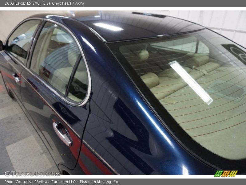 Blue Onyx Pearl / Ivory 2003 Lexus ES 300