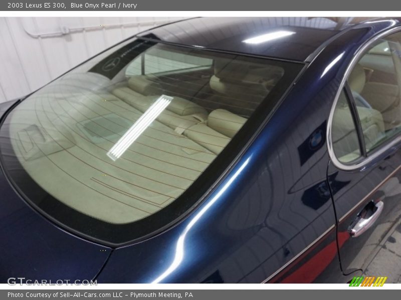 Blue Onyx Pearl / Ivory 2003 Lexus ES 300
