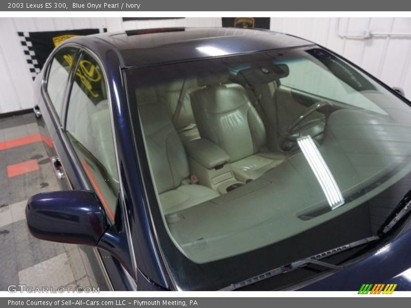 Blue Onyx Pearl / Ivory 2003 Lexus ES 300