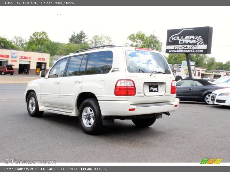 Golden Pearl / Ivory 1999 Lexus LX 470