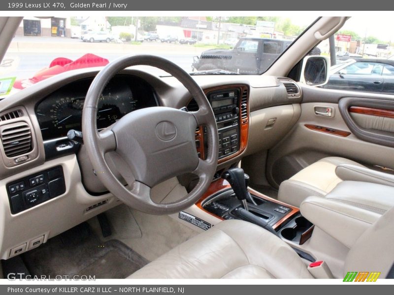 Golden Pearl / Ivory 1999 Lexus LX 470
