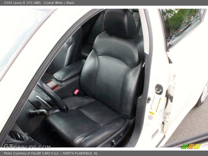 Crystal White / Black 2006 Lexus IS 250 AWD