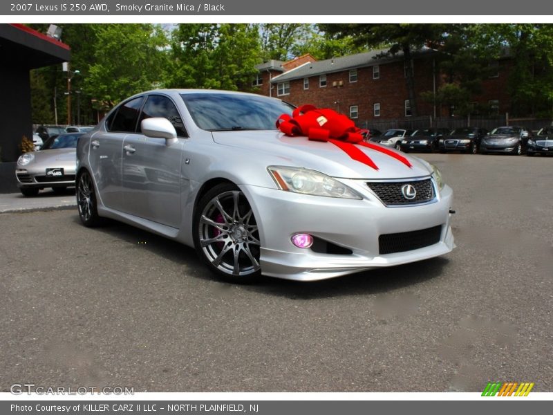 Smoky Granite Mica / Black 2007 Lexus IS 250 AWD