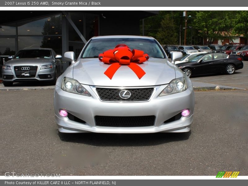 Smoky Granite Mica / Black 2007 Lexus IS 250 AWD