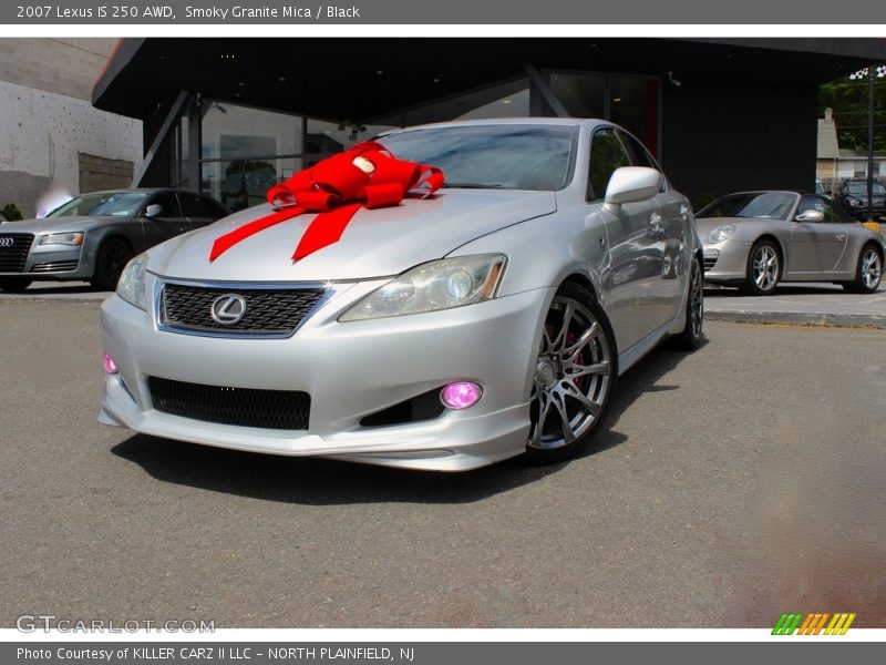 Smoky Granite Mica / Black 2007 Lexus IS 250 AWD