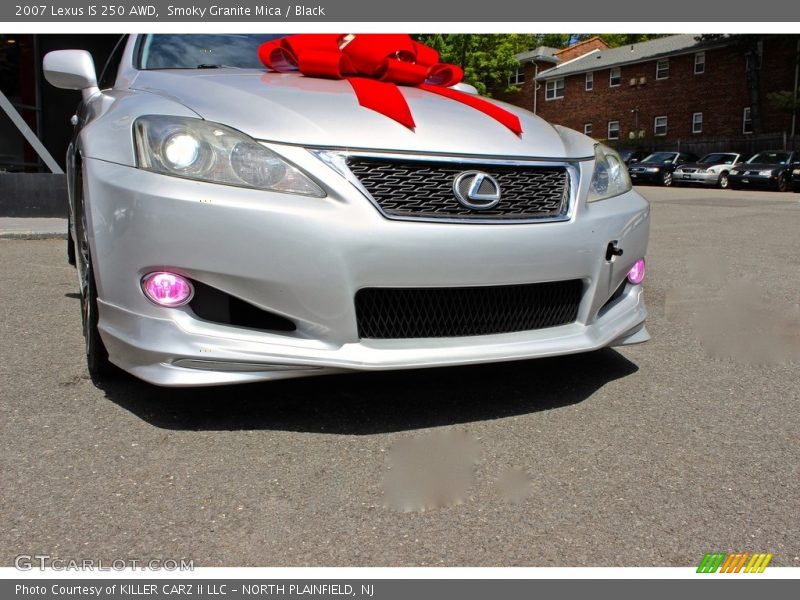 Smoky Granite Mica / Black 2007 Lexus IS 250 AWD