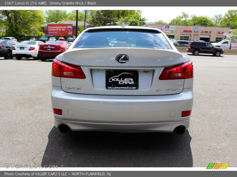 Smoky Granite Mica / Black 2007 Lexus IS 250 AWD