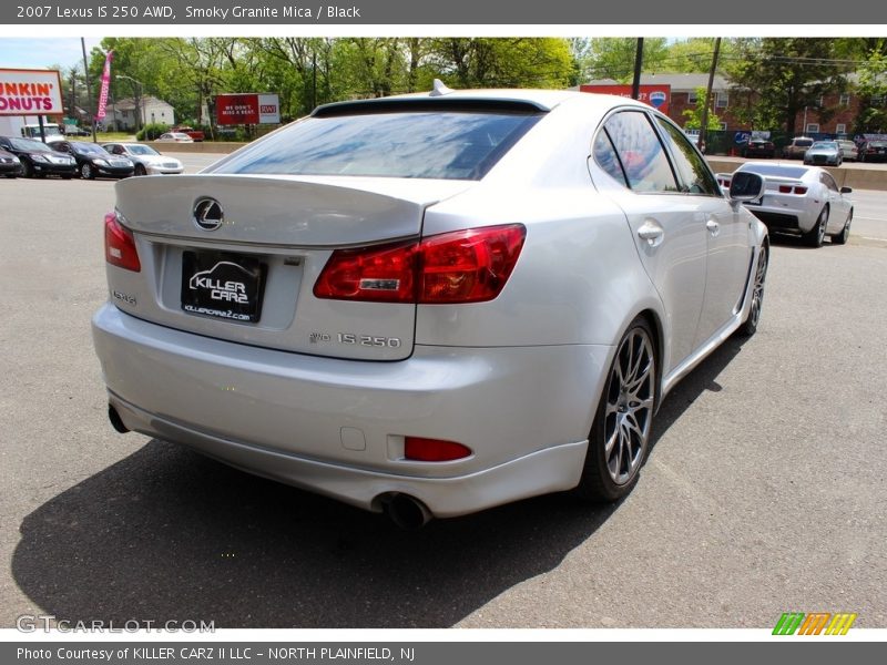 Smoky Granite Mica / Black 2007 Lexus IS 250 AWD