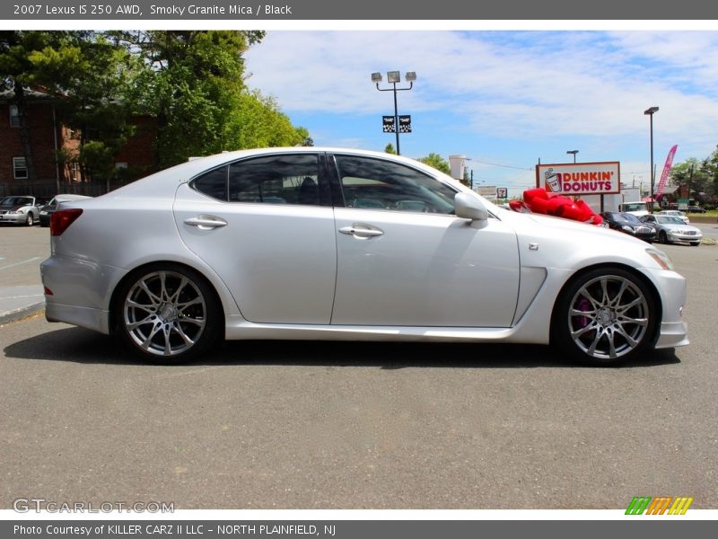 Smoky Granite Mica / Black 2007 Lexus IS 250 AWD