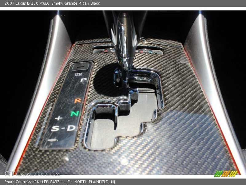 Smoky Granite Mica / Black 2007 Lexus IS 250 AWD